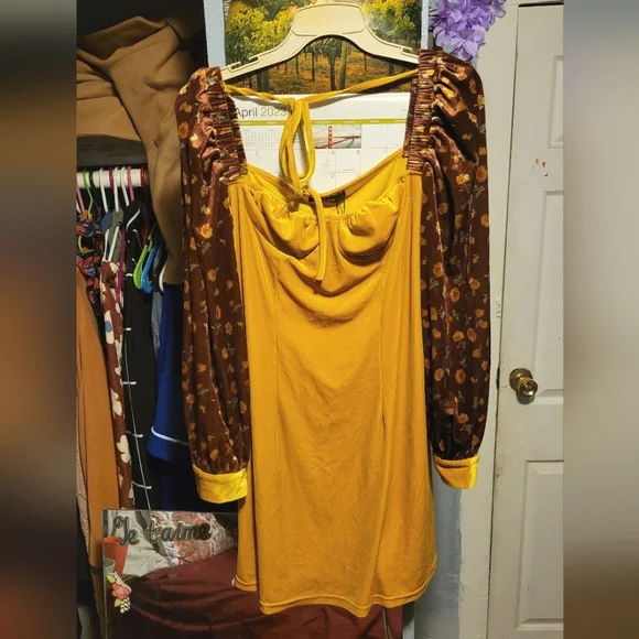 Cider Gold Dress